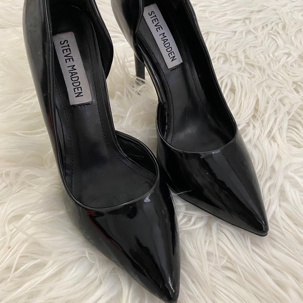 Black Steve Madden heels